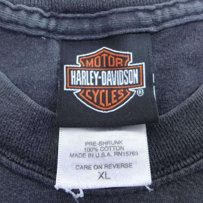 XL/古着 半袖 ハーレーダビッドソン Harley Davidson Tシャツ 90s