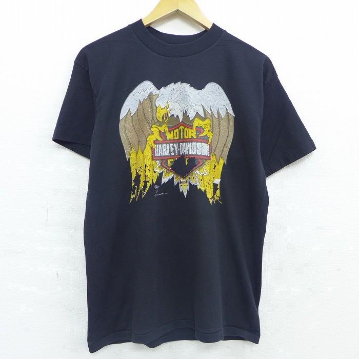 L/古着 半袖 ビンテージ ハーレーダビッドソン Harley Davidson T