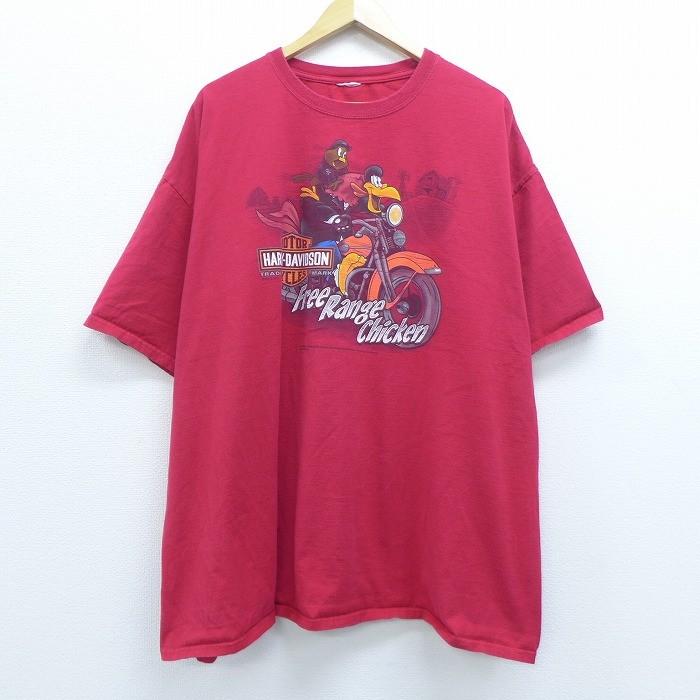 XL/古着 半袖 ハーレーダビッドソン Harley Davidson Tシャツ ルーニーテューンズ LOONEY TUNES フォグホーンレグホーン  バッグスバニー タズ 大きいサイズ ロン : sksf20043511 : 古着屋RushOut - 通販 - Yahoo!ショッピング