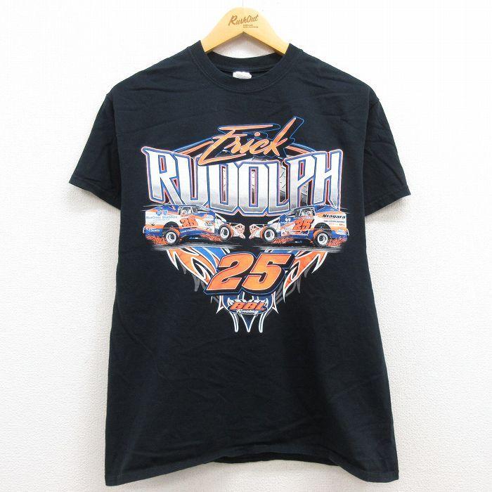 M/古着 半袖 Tシャツ メンズ レーシングカー エリックルドルフ 企業