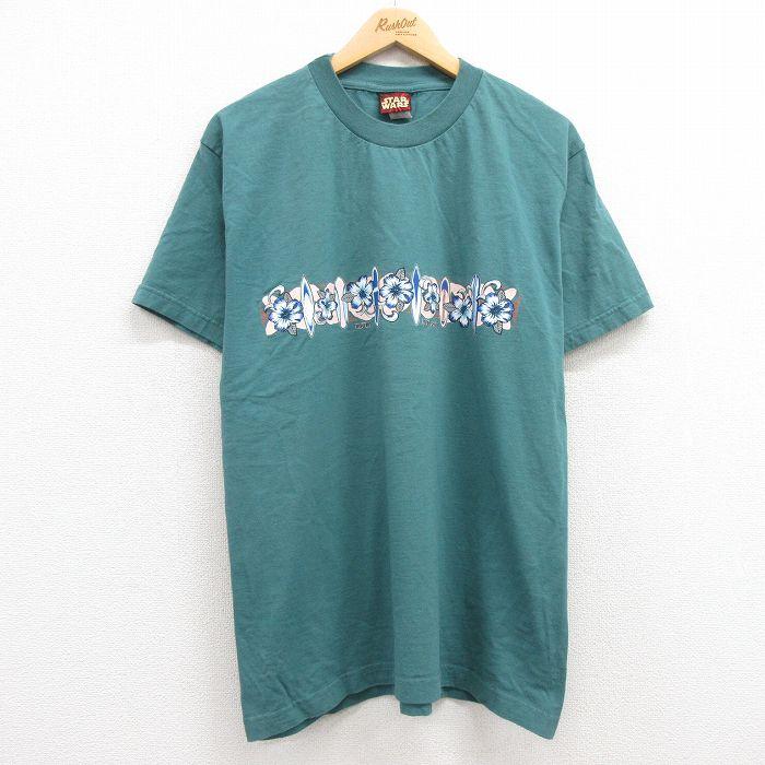 XL/古着 半袖 Tシャツ メンズ スターウォーズ STAR WARS サーフボード 