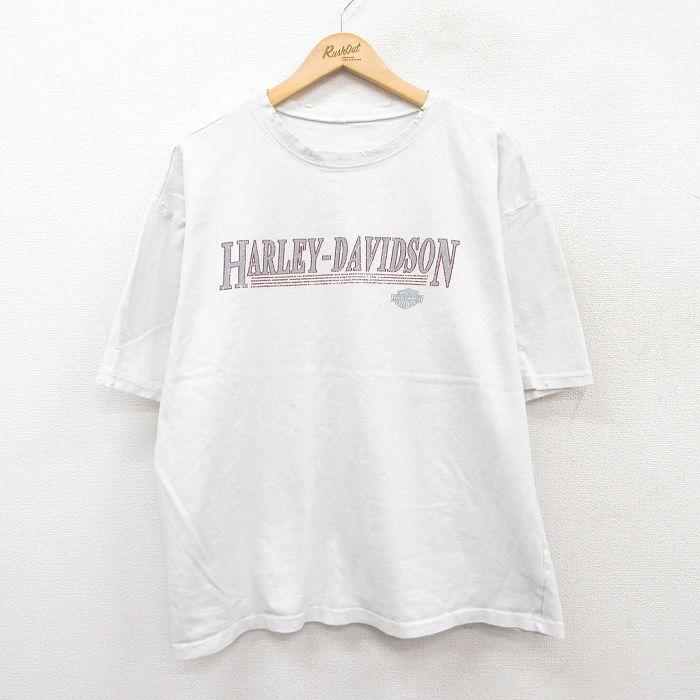 Harley Davidson（ハーレー・ダビッドソン） 【50%OFF】XL/古着 半袖 T 