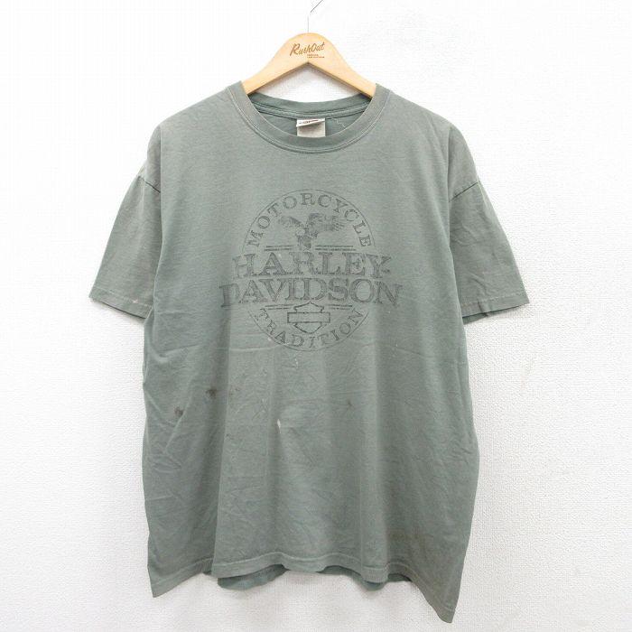 Harley Davidson（ハーレー・ダビッドソン） 【50%OFF】XL/古着 半袖 T 