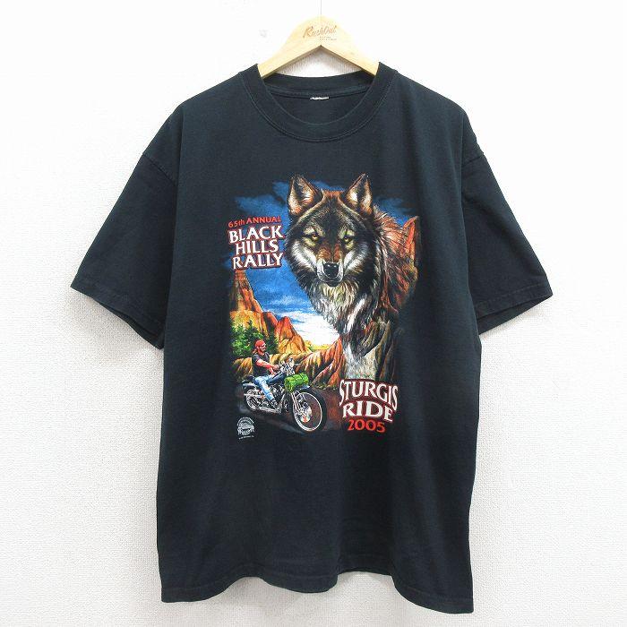 XL/古着 半袖 ビンテージ Tシャツ メンズ 00年代 00s バイクラリー