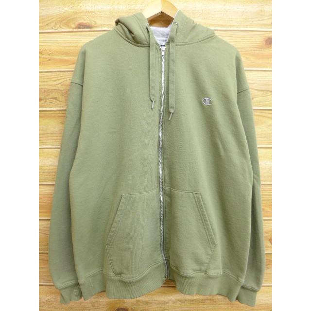 Xl 古着 フルジップ スウェット パーカー チャンピオン Champion ロゴ 大きいサイズ 薄緑 グリーン 18apr02 中古 メンズ 長袖 スエット トレーナー トップス Swr 古着屋rushout 通販 Yahoo ショッピング