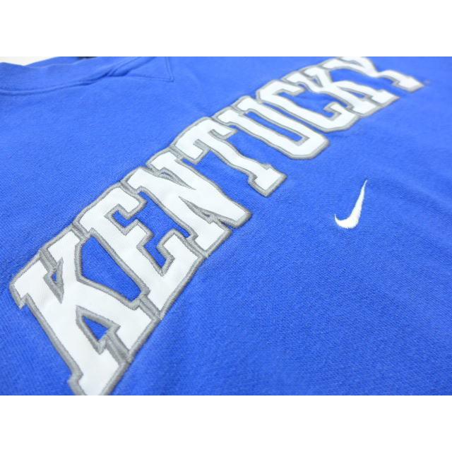 Xl 古着 スウェット ナイキ Nike ケンタッキー 大きいサイズ 青 ブルー 18jun19 中古 メンズ 長袖 スエット トレーナー トップス Swr 古着屋rushout 通販 Yahoo ショッピング