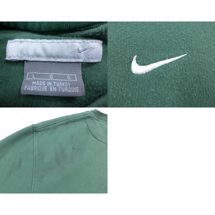 Xl 古着 スウェット ナイキ Nike ロゴ 大きいサイズ 緑 グリーン 18jul05 中古 メンズ 長袖 スエット トレーナー トップス Swr 古着屋rushout 通販 Yahoo ショッピング