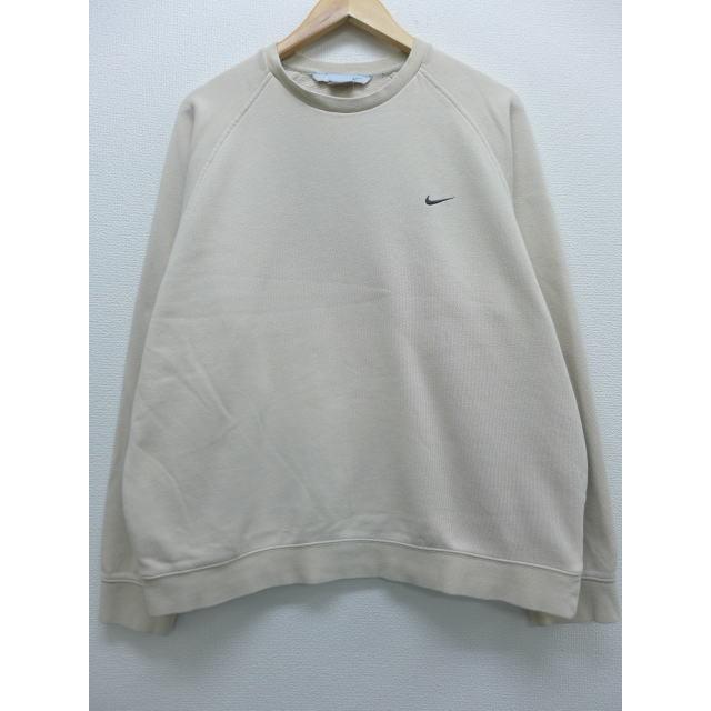 Xl 古着 スウェット ナイキ Nike ロゴ ベージュ カーキ 19mar05 中古 メンズ 長袖 スエット トレーナー トップス Swr 古着屋rushout 通販 Yahoo ショッピング