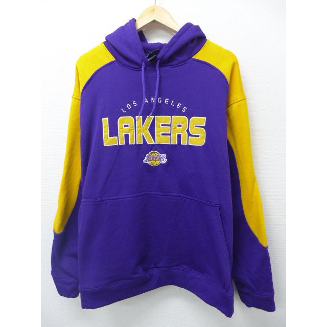 Xl 古着 長袖 スウェット パーカー Nba ロサンゼルスレイカーズ 紫他 パープル バスケットボール 19sep10 中古 メンズ スエット トレーナー トップス Swr 古着屋rushout 通販 Yahoo ショッピング