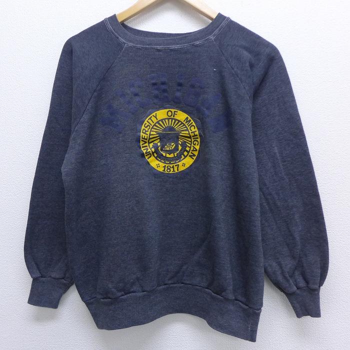 M/古着 長袖 スウェット 80s チャンピオン champion ミシガン カレッジ クルーネック ラグラン グレー 20aug17 中古 メンズ スエット トレーナー トップス :swr20066026:古着屋RUSHOUT - 通販 - Yahoo!ショッピング M/古着 長袖 スウェット 80s チャンピオン champion ミシガン カレッジ クルーネック ラグラン グレー 20aug17 中古 メンズ スエット トレーナー トップス :swr20066026:古着屋RUSHOUT - 通販 - Yahoo!ショッピング