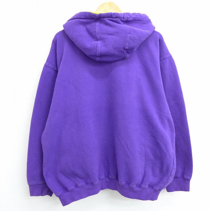 Xl 古着 長袖 スウェット パーカー ウィリアムズ カレッジ 牛 大きいサイズ 紫 パープル sep16 中古 メンズ スエット トレーナー トップス Swr 古着屋rushout 通販 Yahoo ショッピング