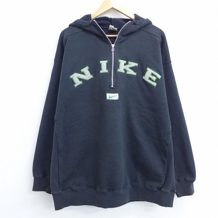 XL/古着 長袖 スウェット ハーフジップ パーカー 90s ナイキ NIKE ビッグロゴ 大きいサイズ 黒 ブラック 20sep23 中古 メンズ スエット トレーナー トップス :swr20081641:古着屋RUSHOUT - 通販 - Yahoo!ショッピング XL/古着 長袖 スウェット ハーフジップ パーカー 90s ナイキ NIKE ビッグロゴ 大きいサイズ 黒 ブラック 20sep23 中古 メンズ スエット トレーナー トップス :swr20081641:古着屋RUSHOUT - 通販 - Yahoo!ショッピング