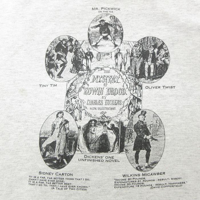 Xl 古着 長袖 スウェット 90s チャールズディケンズ エドウィンドルードの謎 大きいサイズ クルーネック グレー 霜降り Spe 21feb24 中古 メンズ スエット Swr 古着屋rushout 通販 Yahoo ショッピング