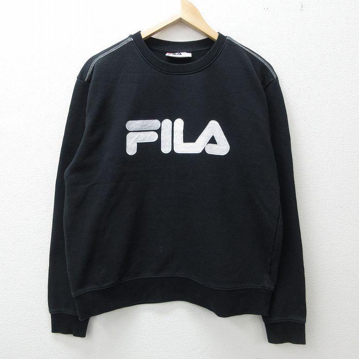 L/古着 フィラ FILA 長袖 スウェット メンズ ビッグロゴ クルーネック 黒 ブラック 21aug31 中古 スエット トレーナー トップス :swr21074895:古着屋RUSHOUT - 通販 - Yahoo!ショッピング L/古着 フィラ FILA 長袖 スウェット メンズ ビッグロゴ クルーネック 黒 ブラック 21aug31 中古 スエット トレーナー トップス :swr21074895:古着屋RUSHOUT - 通販 - Yahoo!ショッピング