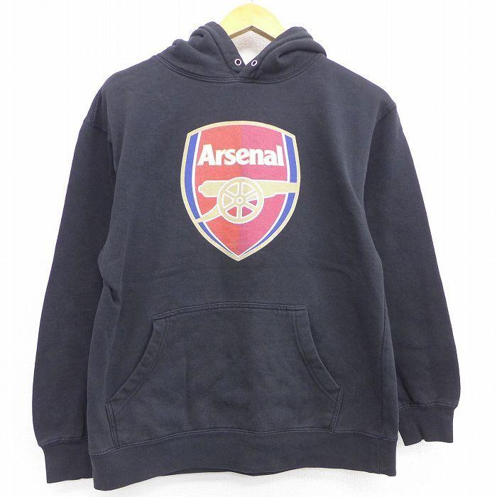 M/古着 長袖 スウェット パーカー メンズ Arsenal アーセナル サッカー  