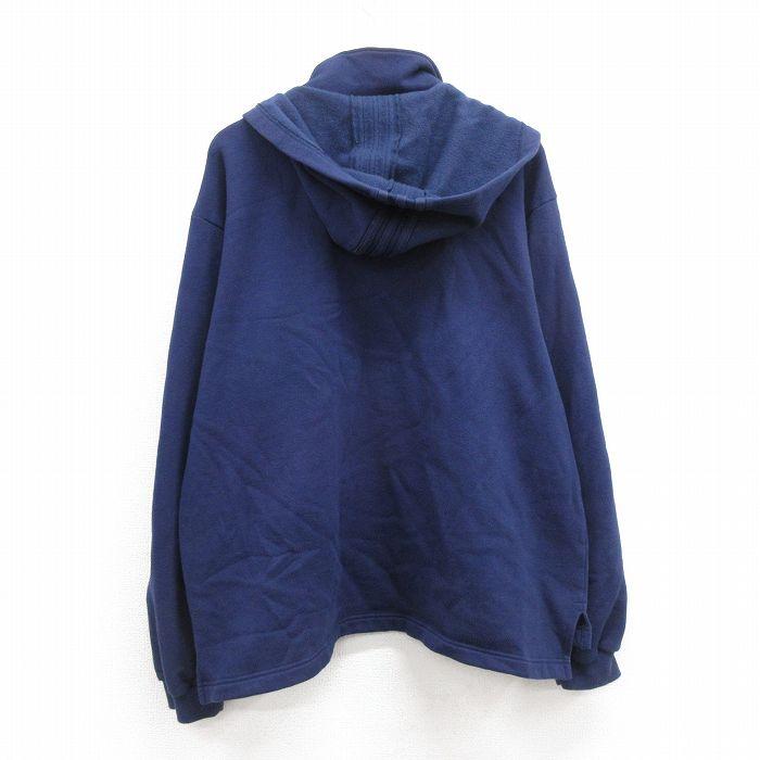 adidas XL/古着 アディダス 長袖 ハーフジップ スウェット adidas XL/古着 アディダス 長袖 ハーフジップ スウェット