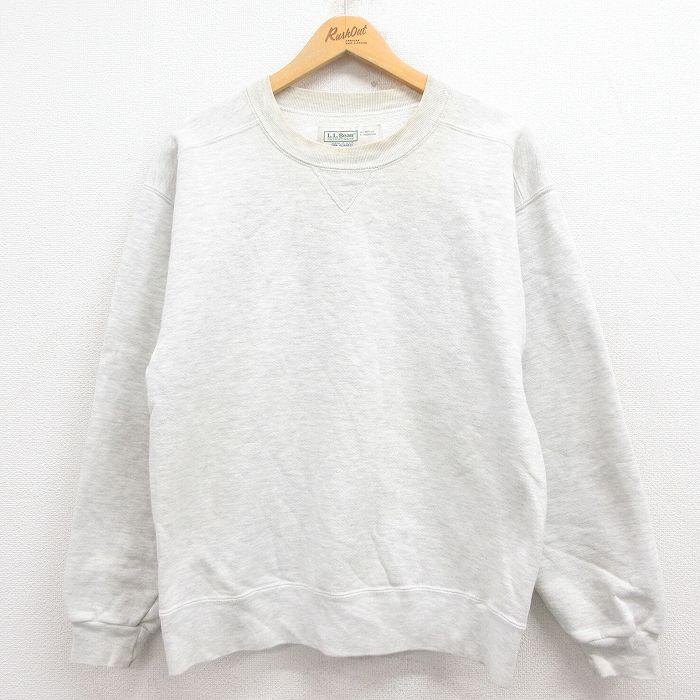 L.L.Bean M/古着 エルエルビーン LLBEAN ラッセル 長袖 スウェット