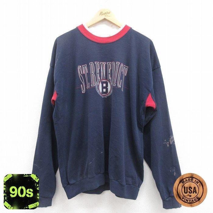 Champion（チャンピオン） XL/古着 長袖 スウェット メンズ 90s B 