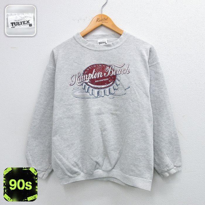 Tultex グレー スウェット 古着 TULTEX タルテックス 90s スウェット M
