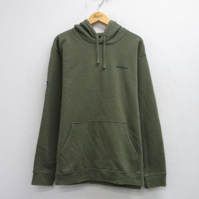 patagonia（パタゴニア） XL/古着 長袖 スウェット パーカー メンズ