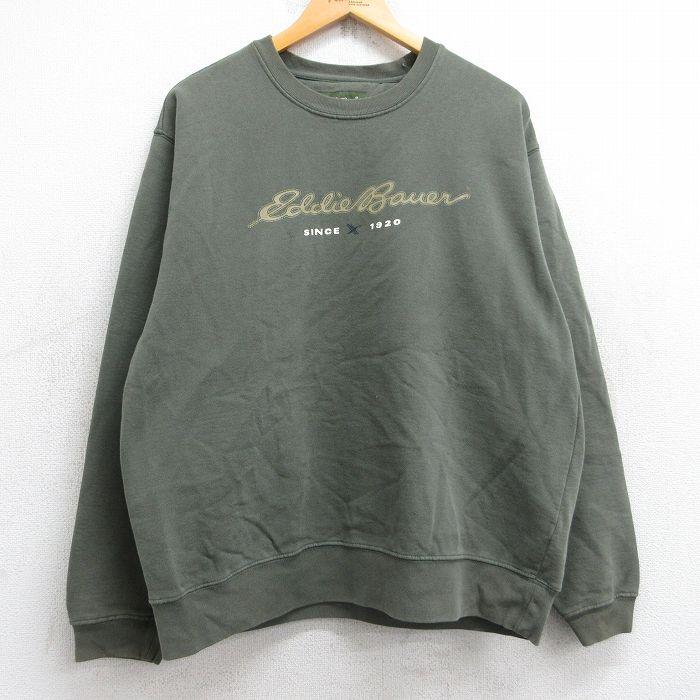 Eddie Bauer（エディーバウアー） L/古着 長袖 スウェット メンズ