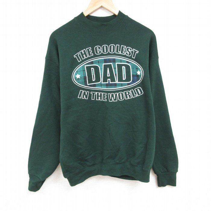XL/古着 フルーツオブザルーム 長袖 スウェット メンズ 90s DAD クルー  