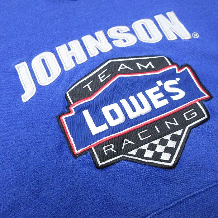 XL/古着 長袖 スウェット パーカー メンズ 00s LOWES RACING XL/古着 長袖 スウェット パーカー メンズ 00s LOWES RACING