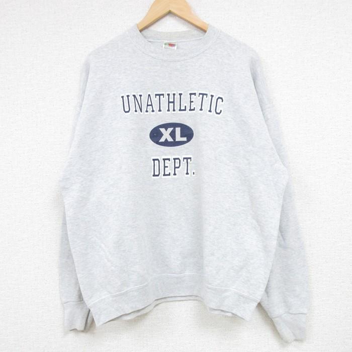 XL/古着 フルーツオブザルーム 長袖 スウェット メンズ 00s DEPT