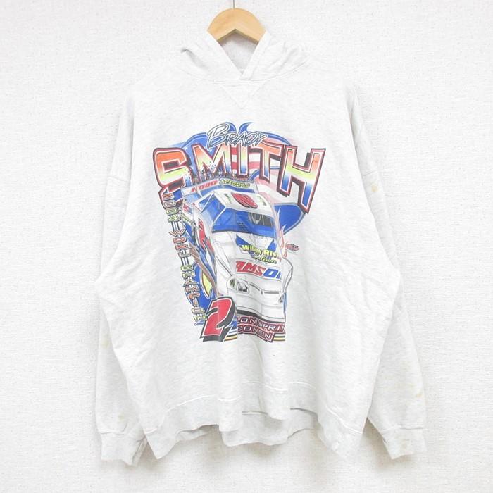 Hanes（ヘインズ） XL/古着 長袖 スウェット パーカー メンズ 00s