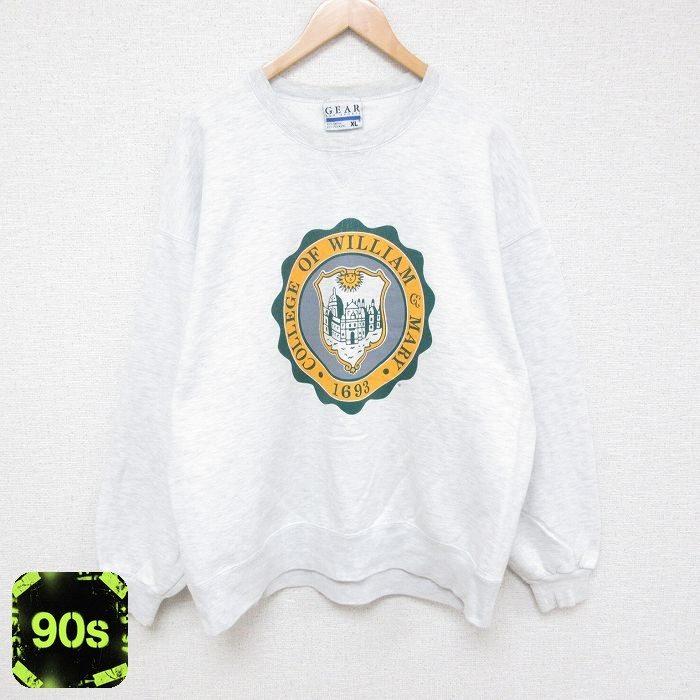 90s Rush vintage クルーネックスエット バンドスウェットXL 【公式通販】