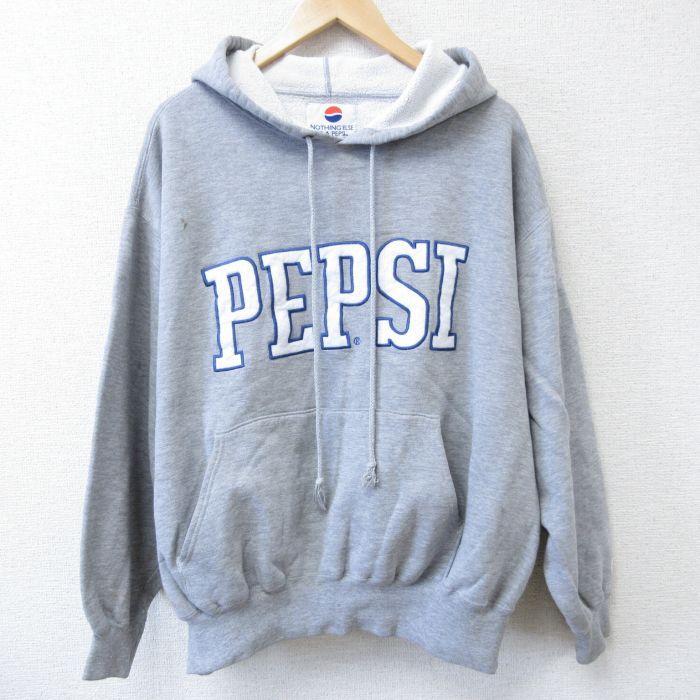 値下げ交渉OK】 古着 スウェット ペプシ PEPSI グレー - トップス 値下げ交渉OK】 古着 スウェット ペプシ PEPSI グレー - トップス