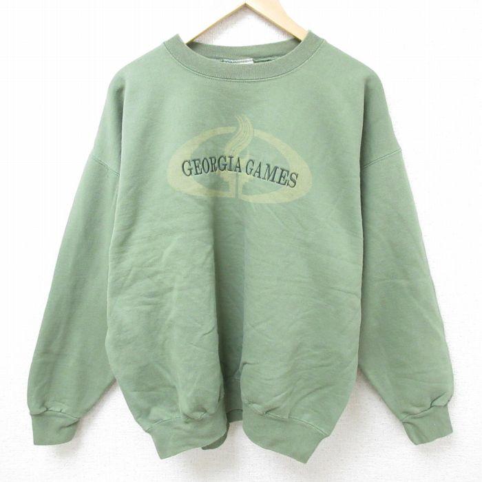 Hanes XL/古着 ヘインズ 長袖 スウェット メンズ 00s ジョージア