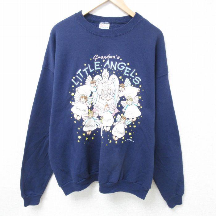 Hanes 【50%OFF】XL/古着 ヘインズ 長袖 スウェット メンズ 00s