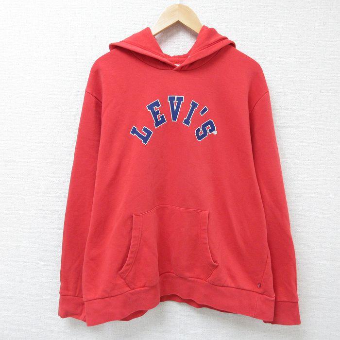 Levi's（リーバイス） XL/古着 Levis 長袖 スウェット パーカー メンズ