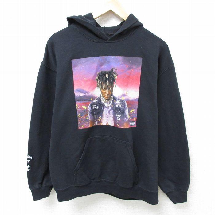 ASKYURSELF Snoop パーカー トレーナーHiphop 古着 黒 M/古着 長袖 ヒップホップ ラップ スウェット パーカー メンズ