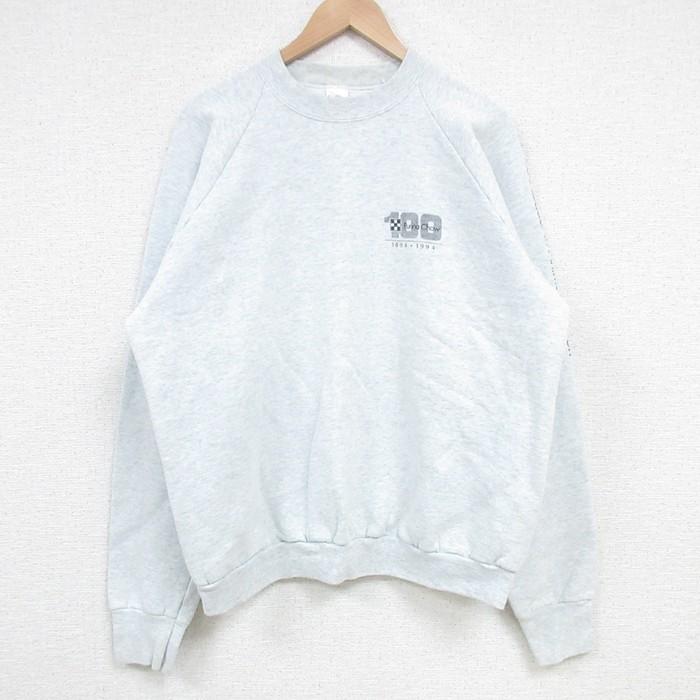 50%OFF】XL/古着 フルーツオブザルーム 長袖 スウェット メンズ 90s 