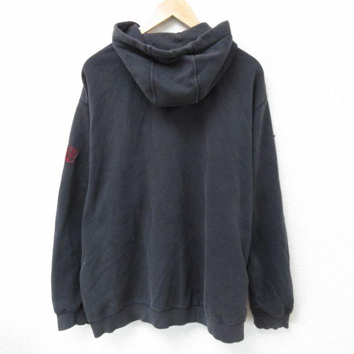 XL/古着 マジェスティック 長袖 スウェット パーカー メンズ 00s MLB 