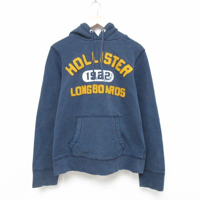 Hollister M/古着 ホリスター 長袖 スウェット パーカー メンズ
