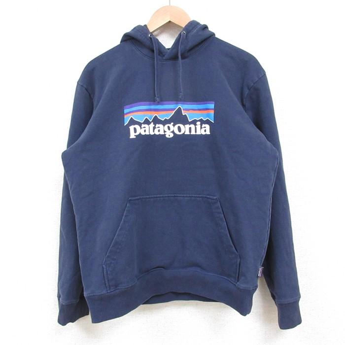 patagonia（パタゴニア） M/古着 長袖 スウェット パーカー メンズ