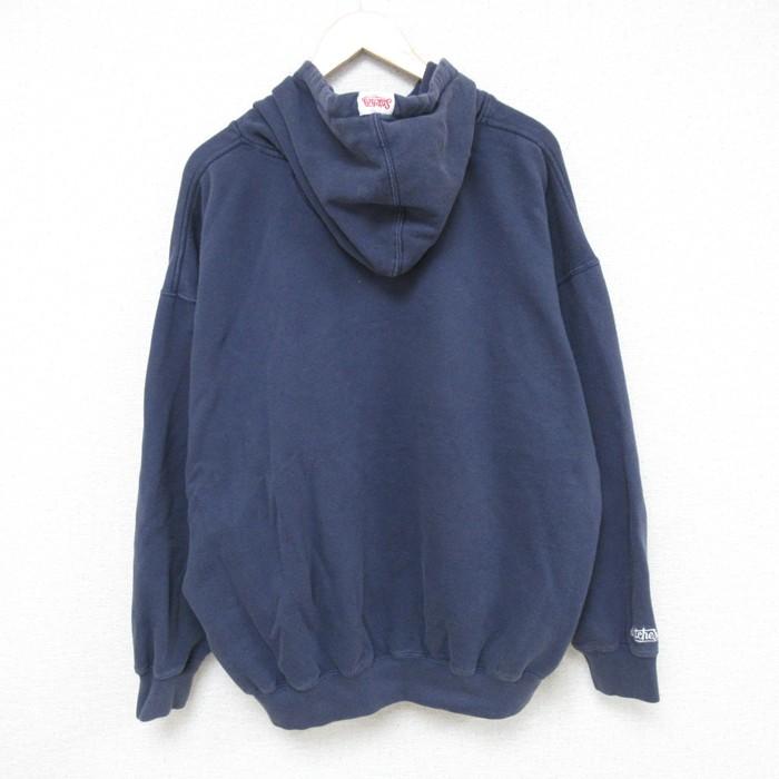 希少　古着　MISBHV 超ビッグサイズ　パーカー　XLサイズ フェード 大きいサイズと大きい服のメンズ通販【ビッグエムワン】大きいサイズ