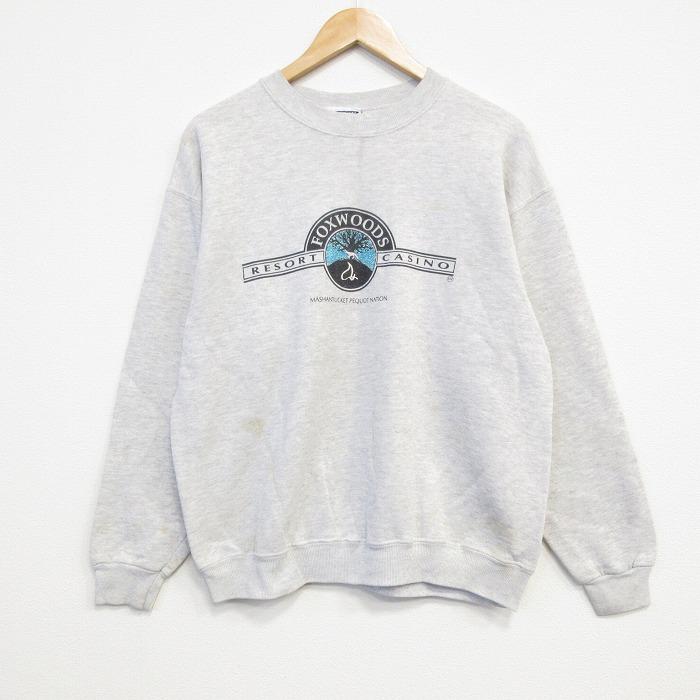 Lee（リー） L/古着 長袖 スウェット メンズ 90s リゾートカジノ