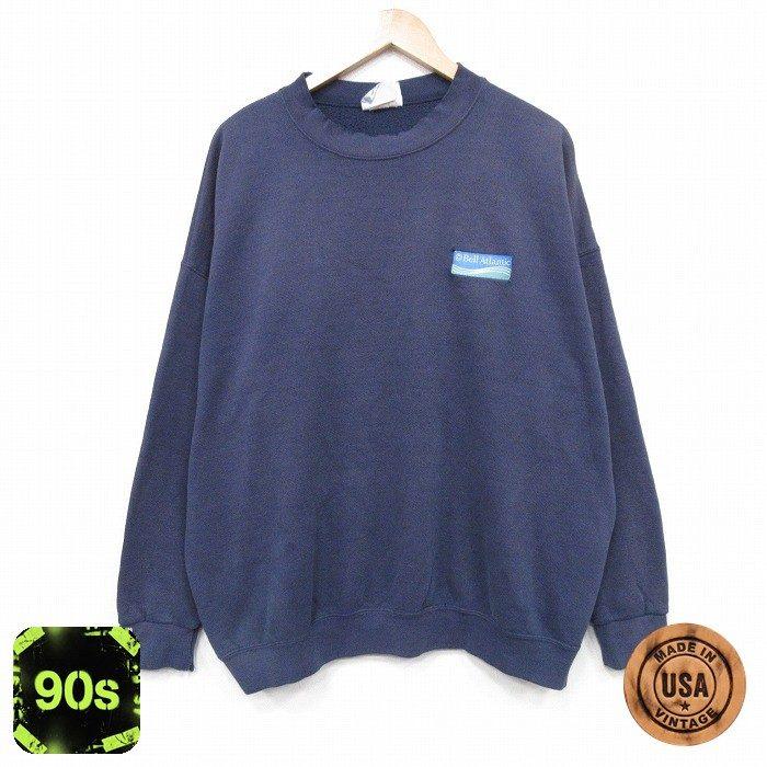Lee（リー） XL/古着 長袖 スウェット メンズ 90s Bell 大きいサイズ 