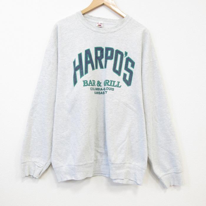 XL/古着 フルーツオブザルーム 長袖 スウェット メンズ 90年代 90s 