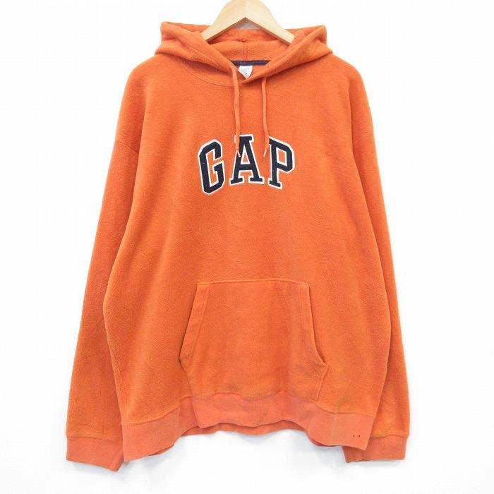 00s oldgap 鬼フェード オレンジ ジップパーカー ロゴ 雰囲気 シティ 90年代人気再燃！】GAP の フリースパーカー の魅力と買取情報[2025.11