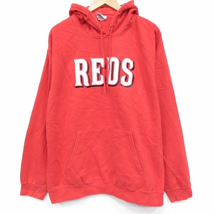 XL/古着 マジェスティック 長袖 スウェット パーカー メンズ MLB