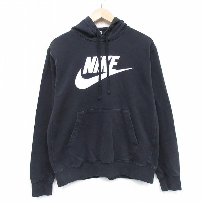 NIKE（ナイキ） L/古着 長袖 スウェット パーカー メンズ ビッグロゴ