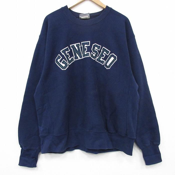 Lee（リー） XL/古着 長袖 スウェット メンズ 90年代 90s GENESEO