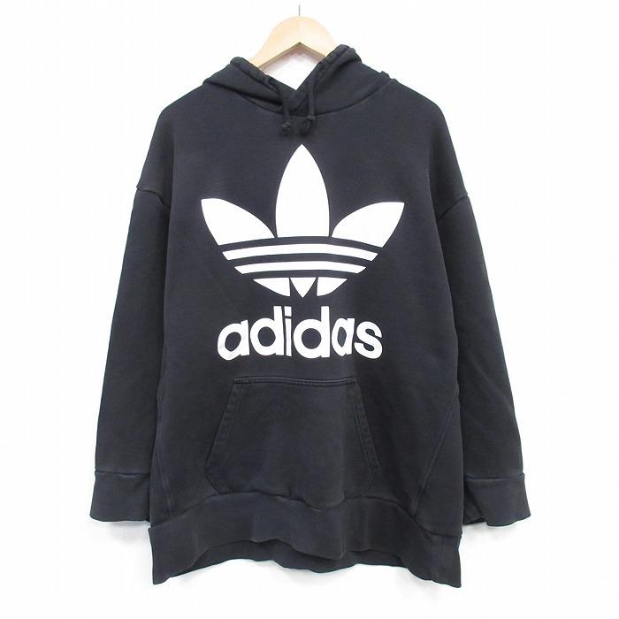adidas（アディダス） XL/古着 長袖 スウェット パーカー メンズ