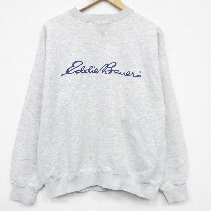 XL/古着 エディーバウアー 長袖 スウェット メンズ 90年代 90s