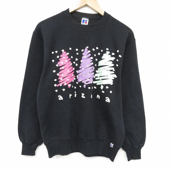 S/古着 ラッセル 長袖 スウェット メンズ 90年代 90s アリゾナ クルー